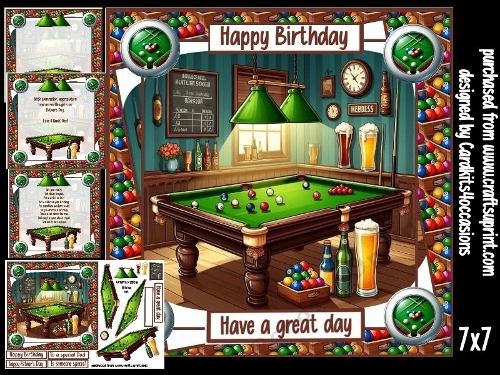 Snooker and a pint