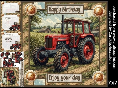 Vintage tractor