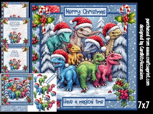 cup1395127_7172 - Dinosaurs love Christmas