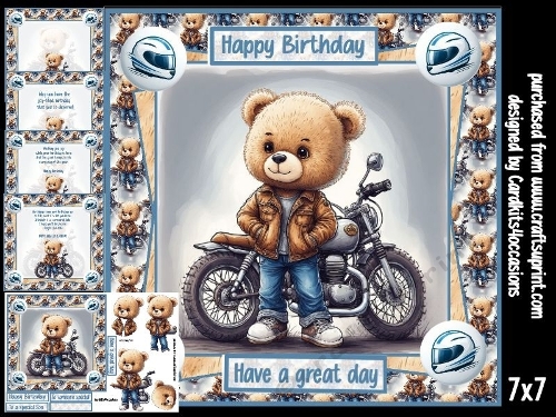 A cute Biker