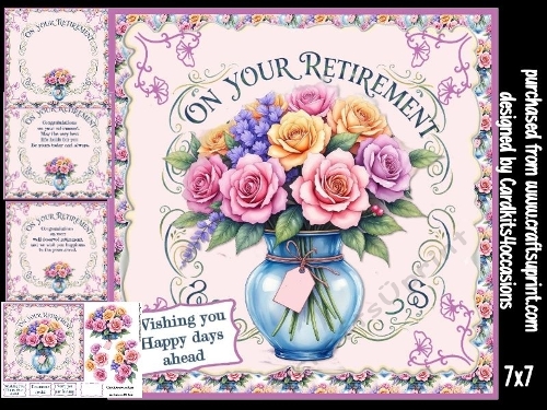 Retirement flowers