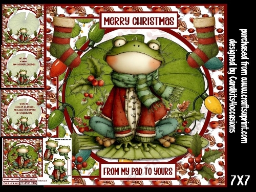 Christmas wishes from my lily pad