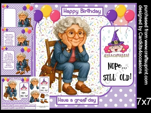 Abracadabra...nope still old