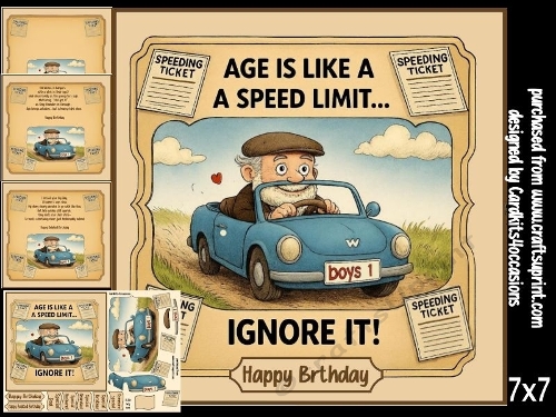Age and speed limits male