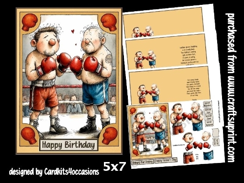 In the Boxing Ring 5x7