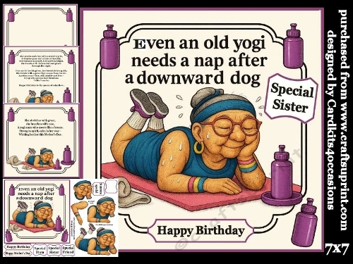 A downward dog then a nap