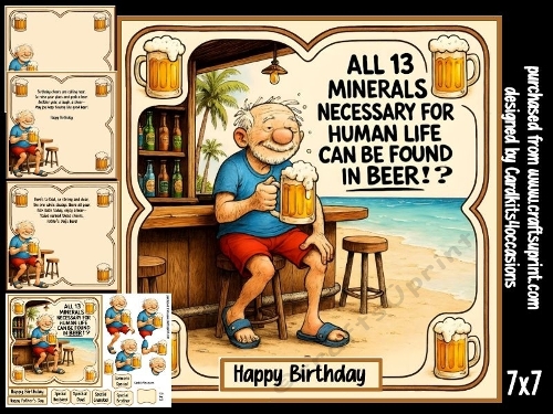 Minerals in beer