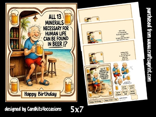 Minerals in beer 5x7