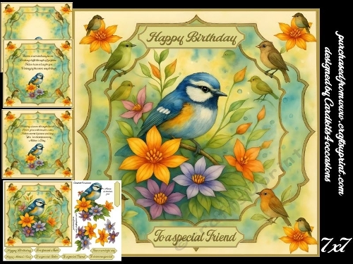 Birdsong and flowers