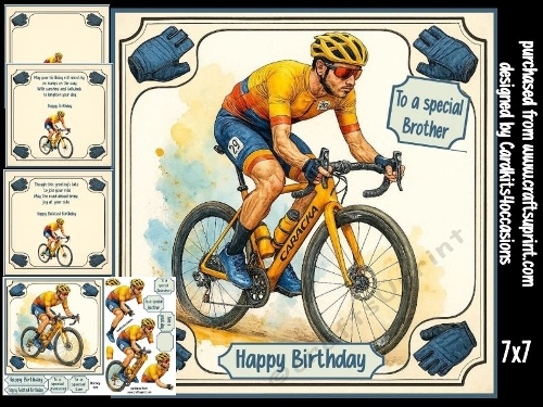 On your bike with sunshine and tailwinds