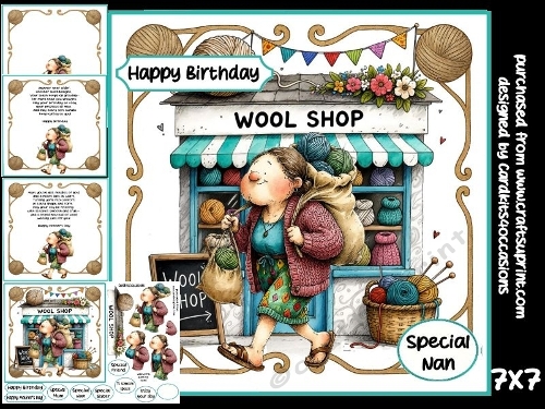 Wool shop haul