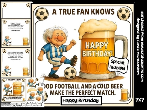 Football laughter and a pint