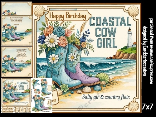 Coastal cow girl