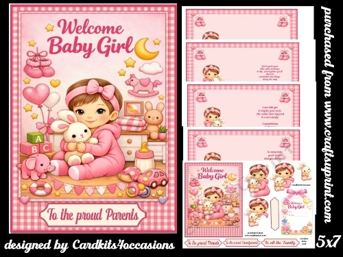 Welcome baby girl