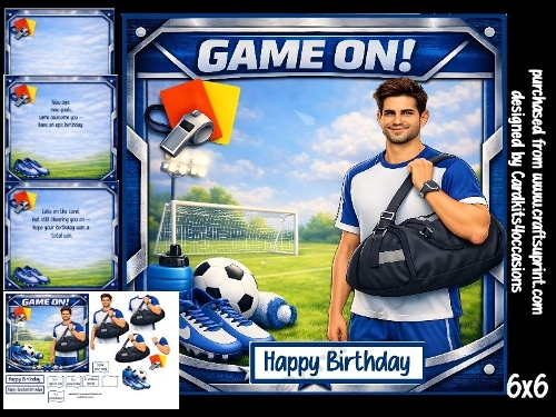 Football game on 6x6