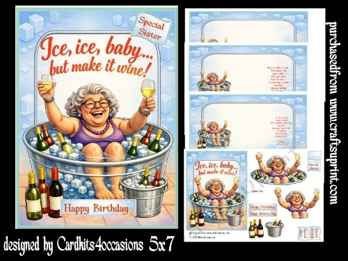 ice ice baby 5x7