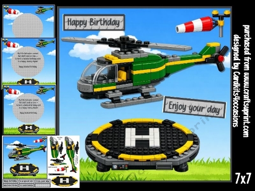 building blocks helicopter