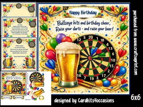 cup1446725_7172 - Bullseye hits and birthday cheer 6x6
