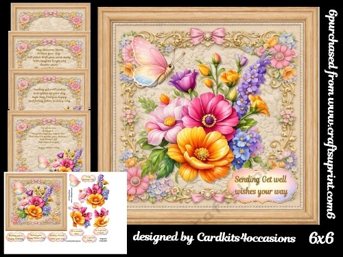Blooms for occasions 6x6