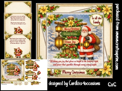 Christmas wishes 6x6