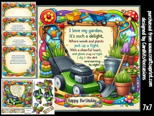 I love my garden