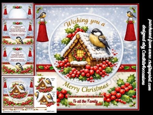 Feathered Friends and holly