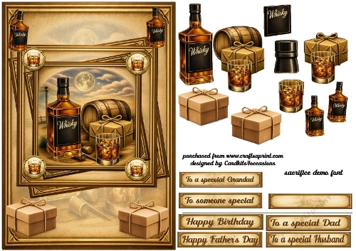 Celebrate with a whisky A5