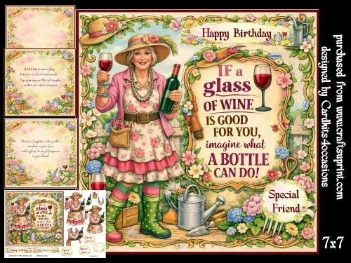Gardening and wine