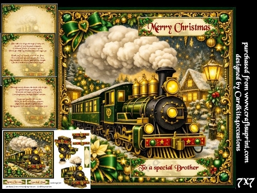 cup1453046_7172 - A festive steam train