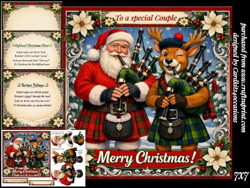 Sants and Rudolphs bagpipes