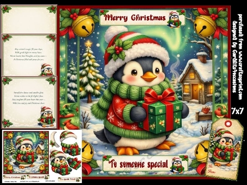 Penguin brings a gift