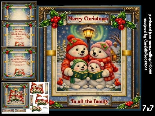 Festive Polar Bears