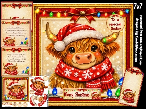 Highland Cow Christmas