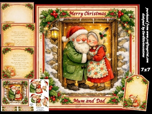 A Happy Christmas couple