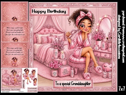 A young glamour girl