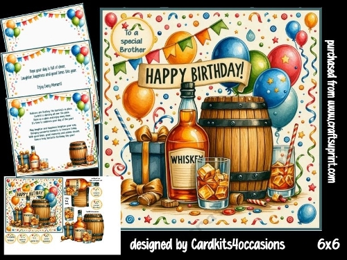A birthday barrel of whisky 6x6