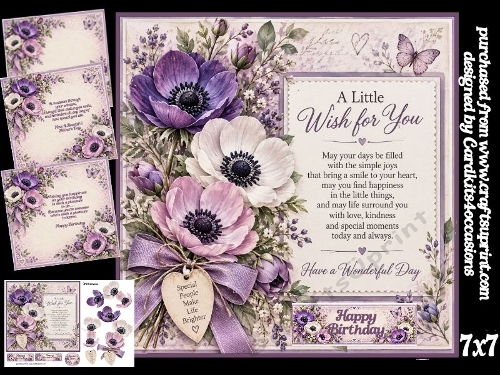 Birthday Anemones
