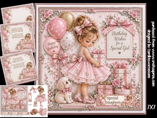Birthday wishes for a special little girl
