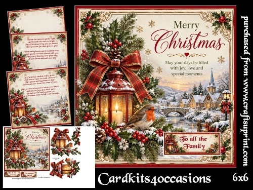 Special Christmas moments 6x6