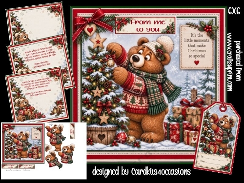 Big Bears Christmas 6x6