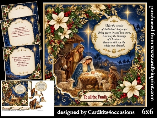 The holy night 6x6