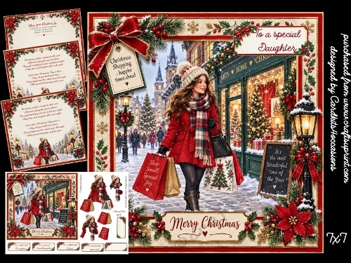 A Christmas shopping spree