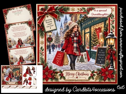 A Christmas shopping spree 6x6