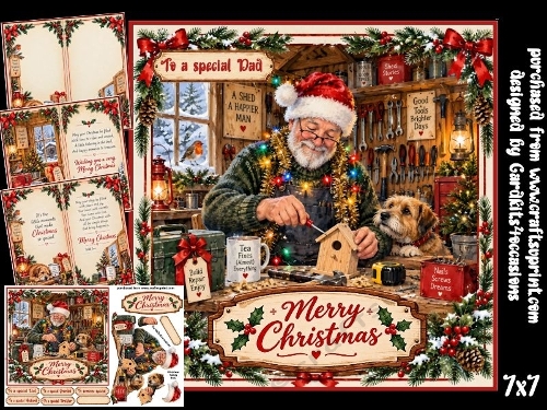 Christmas tnkering in the shed