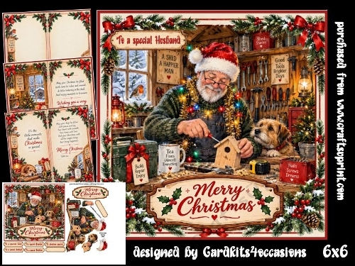 Christmas tnkering in the shed 6x6