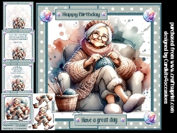 Knitting Nora