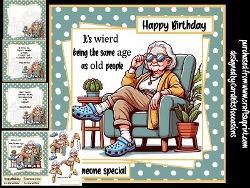 Same age as old people