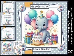 Elephants birthday surprise