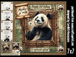 Make a wish Panda