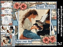 Beautiful Piano Player